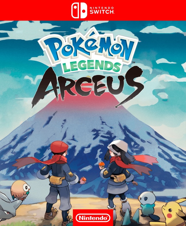 pokemon legends: arceus switch roms