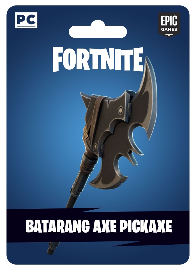 Fortnite Batarang Axe Pickaxe Pc Game Store Peru Tienda Gamer Con Los Mejores Precios De Lima 7560