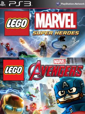 LEGO MARVELS AVENGERS + LEGO MARVEL SUPER HEROES PS3