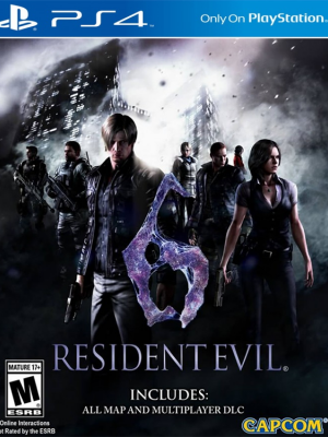 RESIDENT EVIL 6 PS4 PRIMARIA