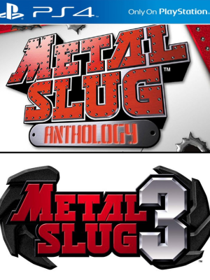 Pack METAL SLUG ANTHOLOGY + METAL SLUG 3 ps4 Para 2 Consolas