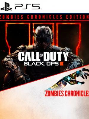 Call of Duty Black Ops III mas DLC Zombies Chronicles PS5 