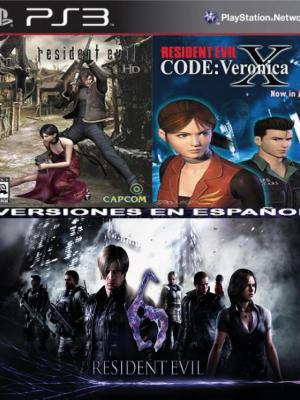 Resident Evil 4 Mas RESIDENT EVIL CODE Veronica X Mas RESIDENT EVIL 6 Ps3