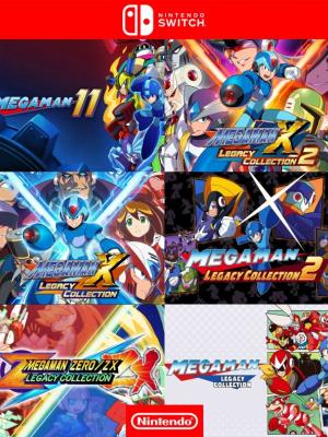 6 juegos en 1 PACK Mega Man - NINTENDO SWITCH