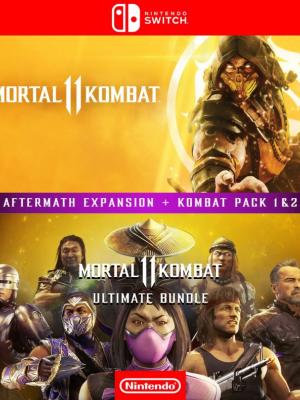 Mortal Kombat 11 mas DLC PACKS ULTIMATE - NINTENDO SWITCH
