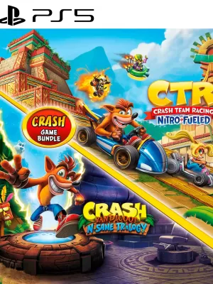 Lote Crash Bandicoot: N. Sane Trilogy + CTR Nitro-Fueled PS5	